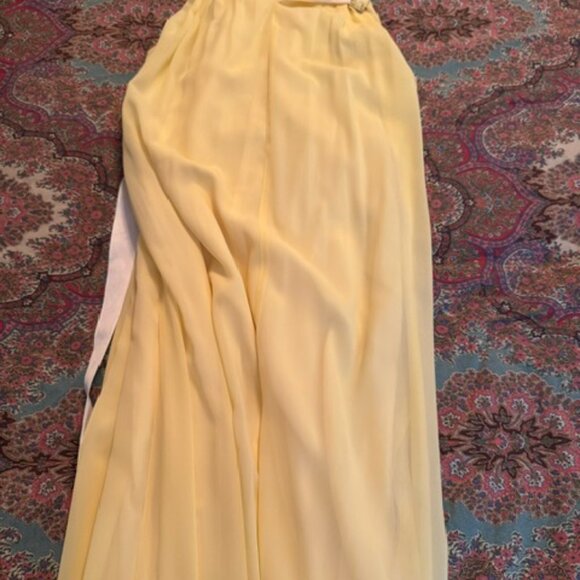 Boston Proper Yellow Bedazzled Dress - Picture 4 of 4